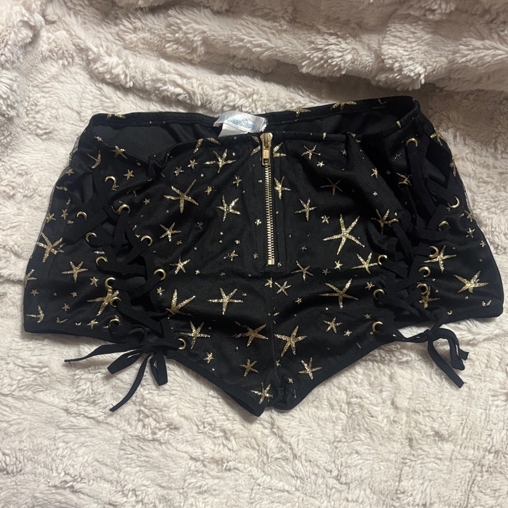 Iheartraves Star Patterned Women's Shorts